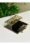 Acrylic box with the words "Eye welcomes" and "Eye greets" with a cover - 3