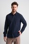 Long Sleeve Foldable Sleeve Men's Linen Shirt (Eg-1842-02) - 5