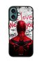 جراب سيليكون لهاتف Apple iPhone 16 مطبوع باللون الأسود A++ لحماية الجودة A++