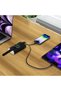 Roma 10000Mah Power Bank With Integrated Cable & Apple Watch Charger - Bla - 2