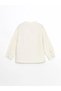 LCW Kids Ecru Mandarin Collar Long Sleeve Boys' Shirt and Jeans Trousers 2-Piece - 5