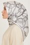 وشاح كلاسيكي منقوش سيرا ساف حرير 9203D 86 - 3