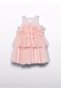 Abel&Lula Girl's Layered Dress_Mnvs5036 - 2