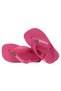 Baby Brasil Logo Ii Pink Flux/White Baby Slippers - 4