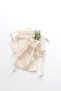 3-Piece Small Size Multi-Purpose Raw Cloth Pouch 10X15