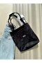 Women's Trend Model Cloth Hand and Shoulder Bag - 5