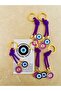 Gift Keychain - 5 Pieces - Purple