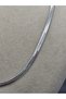 Steel Necklace Silver Color Italian 45 Cm. 4 mm Chain Vip Tarnish Fadeless Steel Necklace - 3