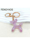 Jelly Bubble Cute Dog Keychain Bag Strap - 2