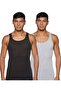 Tank 70% B/G 30% B Mens Hanes 392DP Multicolor