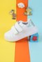 Unisex Children's Sports Shoes Flexible Breathable Children's Shoes White Simple Sports Casual Sneaker - 6