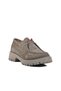Gray Suede Women's Casual Shoes