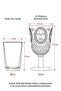Acrylic Smoked Single Glass & Water Soft Drink Coffee Side Cup 450 ml (Not Glass) - 4