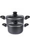 Aluminum Nonstick Cookware Set 8 Pcs, Assorted Color - 2