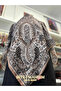 Tulip Pattern Scarf 90X90 - 2