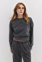 100% Cotton Basic Combed Sweatshirt - 2