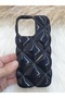 iPhone 15 Pro Max Compatible Diamond Sliced ​​Silicone Case