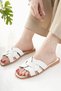 Women's Casual Slippers White Stylish Summer Home Street Beach Vacation Work Slippers
