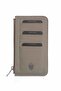 Lexis Mink Genuine Leather Zippered Card Holder