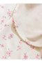 Lcw Baby Ecru Printed Baby Girl Blanket t t - 4