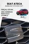 مجموعة ملصقات طلاء شعار Seat Ateca - أسود مصقول / مكياج بعد 2021