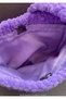Kuromi Mini Bag Handmade Fluffy Velvet - 5