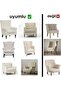 Stretch Elastic Flexible Washable Square Pattern Armchair Cover for One Person Sofa Cover Seat Cover (1 Piece) - 5