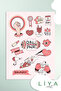 8 March International Women's Day Sticker Set Woman Day's Sticker Set's - 2