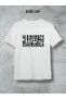 Hanımcı Beyci Valentine Combination Folded Design White Oversize Tshirt Set of 2 - 2