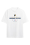 Indianapolis Basketball White Oversize T-Shirt