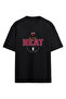 Miami Basketball Black Oversize T-Shirt