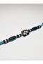 Ethnic Design Macrame Adjustable Bone Men's Bracelet No 1 - 2