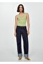 Strappy Knitted Blouse - 2