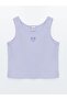 Crew Neck Girl's Crop Undershirt (S4) - 4
