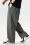 Baggy Sweatpants Men Women Gray Black Smoked - 3