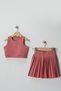 Children's Tennis Skirt Crop Suit Tennis Skirt Tennis Crop Sea Pool Swimsuit