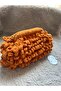 Puffy Bag Hand Knitted Soft Handbag Clutch - 2