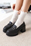 Nunes Platform Heel Loafer - 5