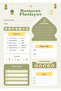 Ramadan Planner 30 Sheets A5 Size - 2