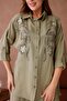 Bead Embroidered Linen Suit - 3
