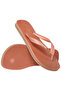 Brasil Logo Pink Clay Women's Flip Flops - 5