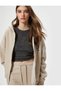 Zippered Hooded Sweatshirt College Themed Back Printed Kangaroo Pocket Comfortable Fit - 2