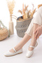 Stl-108 Buckle Ballerina Daily Women's Shoes Home Ballerinas - 3
