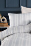 Single Soft Line Sport Striped Duvet Cover Set - 4