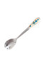 European Stainless Steel Coffee Spoon Tea Spoon With Ceramic Handle - 2