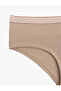 Cotton High Waist Striped Hipster Women's Panties - 3