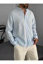 Light Blue Fresh Fabric Basic Shirt G-5138/12 - 6