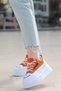 Frm 103 Zipper Detailed High Sole Sports Shoes - 2