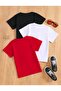 Multiple Packs Children's Crew Neck Cotton Summer T-Shirt - 2