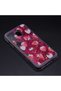 حافظة من السيليكون السائل اللامع بنمط مزخرف متوافقة مع هاتف Galaxy J730 Pro